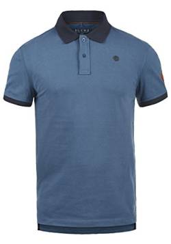 Blend Ralf Herren Poloshirt Polohemd T-Shirt Shirt Mit Polokragen Aus 100% Baumwolle, Größe:S, Farbe:Ensign Blue (70260) von b BLEND