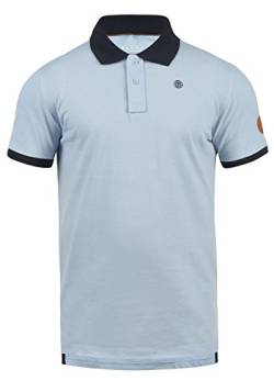 Blend Ralf Herren Poloshirt Polohemd T-Shirt Shirt Mit Polokragen Aus 100% Baumwolle, Größe:S, Farbe:Soft Blue (74641) von b BLEND