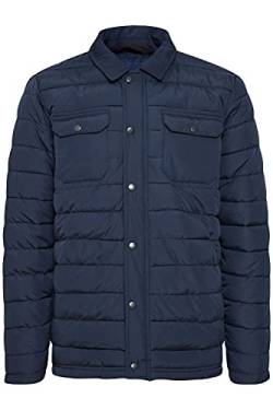 Blend Ruven Herren Steppjacke Übergangsjacke Jacke leicht wattiert mit Kent Kragen, Größe:L, Farbe:Dress Blues (194024) von b BLEND