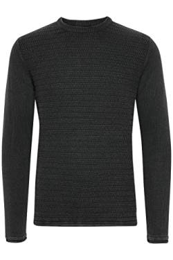 Blend Taavi Herren Strickpullover Grobstrick Pullover aus 100% Baumwolle, Größe:M, Farbe:Phantom Grey (194205) von b BLEND