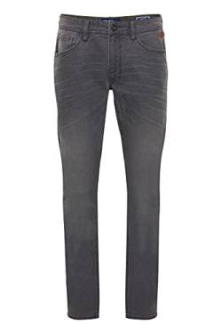 Blend Taifun Herren Jeans Hose Denim Aus Stretch-Material Slim Fit, Größe:W32/34, Farbe:Denim Dark Grey (76209) von b BLEND