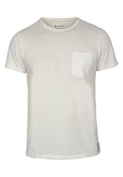 Blend Tobi 20701255ME T-Shirt, Größe:S, Farbe:Offwhite (70005) von b BLEND