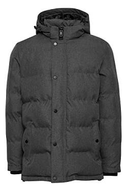 Blend Trystan Steppjacke Herren Winterjacke Jacke gefüttert mit Kapuze, Größe:M, Farbe:Pewter (185203) von b BLEND