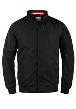 Blend Zyklo Herren Softshell Jacke Funktionsjacke Übergangsjacke mit Stehkragen, Größe:L, Farbe:Black (70155) von b BLEND