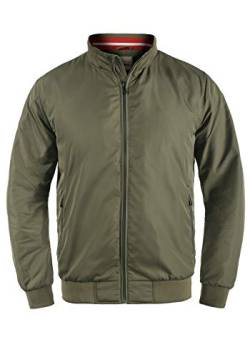 Blend Zyklo Herren Softshell Jacke Funktionsjacke Übergangsjacke mit Stehkragen, Größe:L, Farbe:Dusty Olive Green (77203) von b BLEND