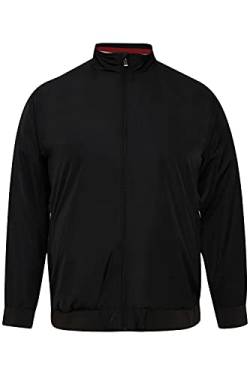 Blend Zyklo Softshelljacke Herren Big & Tall Übergangsjacke Softshell Jacke Große Größen bis 6XL mit Stehkragen, Größe:3XL, Farbe:Black (194007) von b BLEND