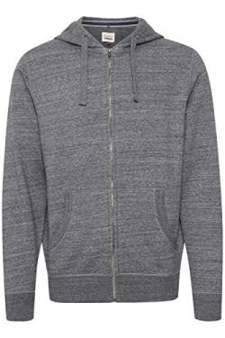 b BLEND Velno Herren Sweatjacke Kapuzenjacke Hoodie mit Kapuze, Größe:L, Farbe:Pewter Mix (200277) von b BLEND