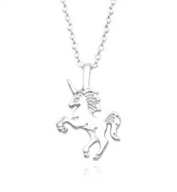 b behover. Life is magical - necklace 18K gold silver plated gift unicorn von b behover.