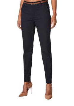 b.young BYDays Damen Hose Chino Stoffhose mit Stretch, Größe:42, Farbe:Black (80001) von b.young