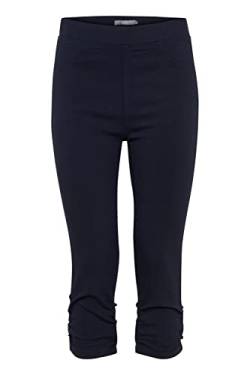 b.young BYKEIRA BYDIXI Damen Capri Jeans Hose Stoffhose mit Stretch, Größe:L, Farbe:Copenhagen Night (80466) von b.young