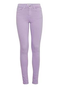 b.young BYLola Luni Damen Jeans Denim Hose Baumwolle mit Stretch Slim Fit 5-Pocket-Hose, Größe:26/32, Farbe:Purple Rose (153716) von b.young