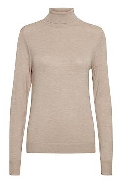 b.young BYMMPIMBA1 Rollneck - 20811926 Damen Strickpullover Rollkragenpullover Pullover, Größe:XXL, Farbe:Cement Melange (1407081) von b.young