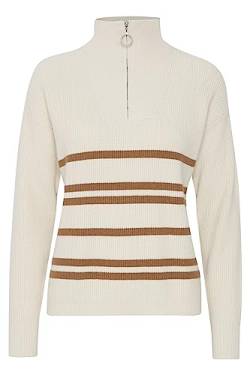 b.young Gestreifter Pullover Frau Milo 2 von b.young