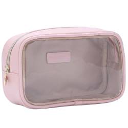 bagINBAG QIANPA Reise-Make-up-Tasche, Organizer, transparente Kosmetiktasche für Mädchen, Organizer-Tasche für Zubehör, Pink, Medium von bagINBAG QIANPA