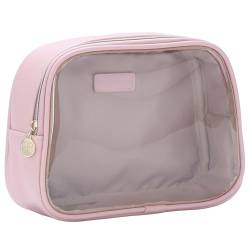 bagINBAG QIANPA Reise-Make-up-Tasche, Organizer, transparente Kosmetiktasche für Mädchen, Organizer-Tasche für Zubehör, Pink, Middle von bagINBAG QIANPA