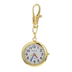 balacoo 1 STK Schwestern-taschenuhr Mit Großem Charakter Clip Auf Uhren Schlüsselanhänger Uhr Quarz Uhr Charme Keychain Anhänger Zinklegierung Anzahl Stethoskop Student von balacoo