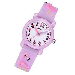 balacoo 1stk Mädchenuhren Kinderuhren Cartoon-Uhr Für Kinder Armbanduhr Für Kinder wasserdichte Kinderuhr Kinder Mädchen Uhren Armbanduhr Für Mädchen Kinderzeitlehreruhr Mode Violett 3D von balacoo