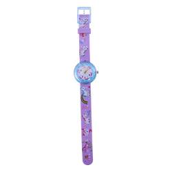 balacoo Kinderuhr - PVC Einhorn Kinderuhr Cartoon Quarzuhr Schönes Armbanduhr Geschenk für Kinder von balacoo