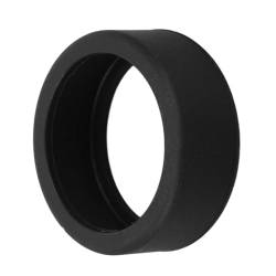 banapoy Silikon-Ringabdeckung für Smart Ring, Smart Ring Silikon-elastische Hülle, Fitness-Tracker-Ringschutz, Kratzfeste Schutzhülle, Kompatibel mit den Meisten Smart Ringen (BLACK) von banapoy