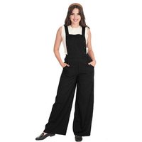 Banned Latzhose Stripe Sail Retro Vintage Nadelstreifen Dungaree von banned