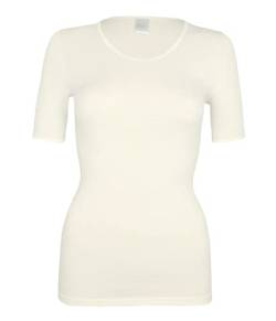 banora Wolle-Seide-Unterhemd für Damen mit ½ Arm (T-Shirt) (Gr. M, Farbe: naturweiß) von banora