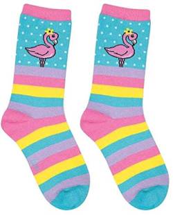 Flamingo Socken/Strümpfe,sweety v. bb direct, bunt geringelt gr.31-34 von bb klostermann