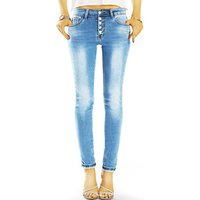 be styled 5-Pocket-Jeans Medium waist Jeans mit Knopfleiste - bequeme stretch - Damen - j15m mit Stretch-Anteil, 5-Pocket-Style von be styled