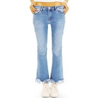 be styled Ankle-Jeans Ankle Jeans Hosen, medium waist Bootcut Jeans stretchig - Damen - j38p mit Stretch-Anteil, 5-Pocket-Style von be styled