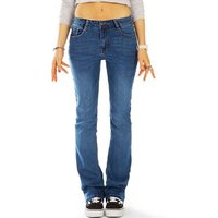 be styled Bootcut-Jeans Medium waist bootcut Jeans regular Hosen, Schlaghose - Damen - j47L 5-Pocket-Style, mit Stretch-Anteil von be styled