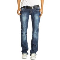 be styled Boyfriend-Jeans be styled Hüftjeans Boyfriend Baggy Relaxed Fit Damen Jeans - j137p 5-Pocket Stil von be styled