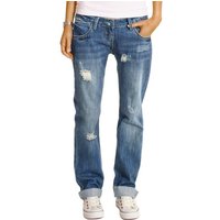 be styled Boyfriend-Jeans lockere Hüftjeans Hosen destroyed relaxed Fit j1z 5-pocket von be styled