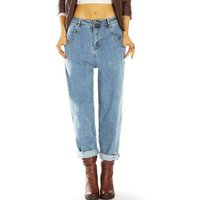 be styled High-waist-Jeans Mom Jeans Boyfriend High Waist Hose - Slouchy Locker - Damen - j10e-1 High-Waist, 5-Pocket-Style von be styled