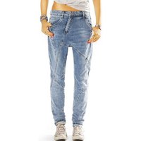 be styled Loose-fit-Jeans Baggy Loose Fit Jeans Low Waist Jeanshose - Damen - j11L mit Stretch-Anteil, 5-Pocket-Style von be styled