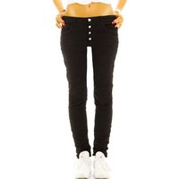 be styled Low-rise-Jeans Low Waist Hose hüftige Röhrenjeans Slim Fit Hüftjeans - Damen - j43l-1 mit Stretch-Anteil, 5-Pocket-Style, hftig, low waist, low rise von be styled