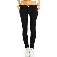 be styled Low-rise-Jeans Low Waist Jeans Hose hüftige Röhrenjeans Hüftjeans - Damen - j2e mit Stretch-Anteil, 5-Pocket-Style von be styled