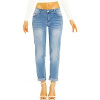 be styled Mom-Jeans Lässige Mom Jeans Hose - Bequeme Stretchjeans - Damen - j16e-1 5-Pocket-Style, mit Stretch-Anteil von be styled