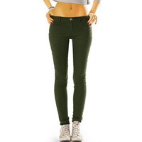 be styled Skinny-fit-Jeans Low Waist Hose enge Hüftjeans Skinny Hosen - Damen - j19e-1 (34-tlg) mit Stretch-Anteil, 5-Pocket-Style von be styled