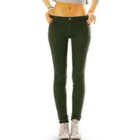 be styled Skinny-fit-Jeans Low Waist Hose enge Hüftjeans Skinny Hosen - Damen - j19e-1 (38-tlg) mit Stretch-Anteil, 5-Pocket-Style von be styled