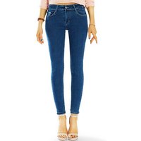 be styled Skinny-fit-Jeans Medium Waist Röhrenjeans skinny Hose stretchig - Damen - j15g mit Stretch-Anteil, 5-Pocket-Style von be styled