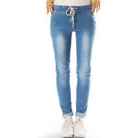 be styled Slim-fit-Jeans Hüftige Low Waist Slim Fit Jeans Stretch Hose - Bequem - Damen - j39l mit Stretch-Anteil von be styled