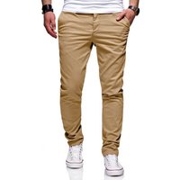 behype Chinohose MPBISTER Basic Stretch Hose Regular Slim-Fit von behype