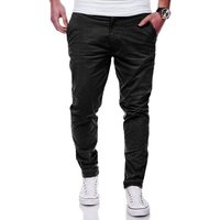 behype Chinohose MPBISTER Basic Stretch Hose Regular Slim-Fit von behype