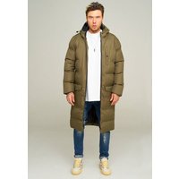 behype Parka LONGLINE PUFFER PARKA mit Kapuze von behype