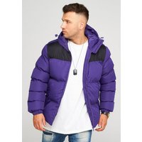 behype Steppjacke BHROLLIN-PANEL mit Kapuze von behype