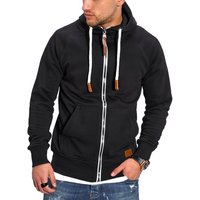 behype Sweatjacke BHTANSER mit praktischem Kordelzug von behype