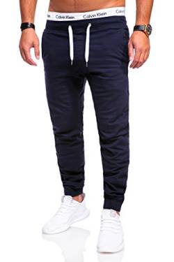 behype. Herren Jeans-Hose Chino Jogger 80-0060 Navy 30 von behype.