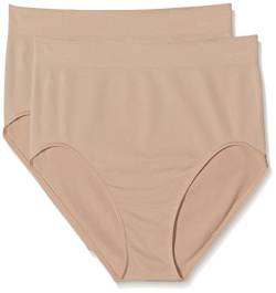 belly cloud Damen Basic Seamless Taillenslip mit Skinlife Taillenmieder, Beige (Haut 971), 52 (Herstellergröße: XXL) (2er Pack) von belly cloud