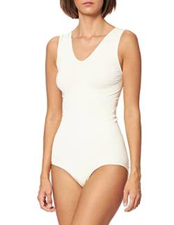 belly cloud Damen Figurformender Model-up V-body Formender Body, Elfenbein (Champagner), 48-50 EU von belly cloud