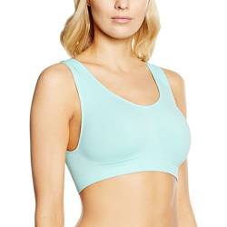 belly cloud Damen Funktionsunterwäsche Seamless Bustier, Grün (mint 418), XXL von belly cloud