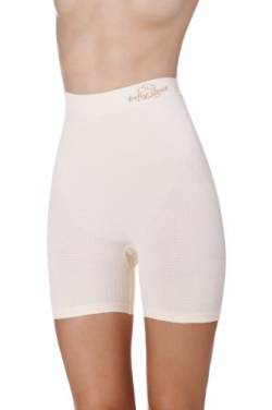 belly cloud Damen Miederhose Massage Panty mit Skinlife, Gr. 42/44 (XL), Elfenbein (champagner) von belly cloud